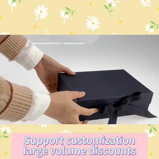 중국 사용자 정의 접이식 골판지 화장품 메이크업 쥬얼리 의류 자기 종이 선물 포장 상자 시계 웨딩 파티 축제 선물 포장 상자